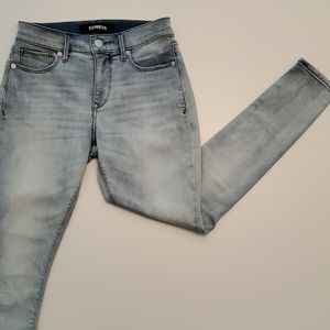 Express Perfect Curves Mid Rise Legging Jean Sz 0S